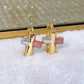 Arete Chapa de Oro COA1938-9