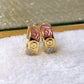 Arete Chapa de Oro COA1938-1