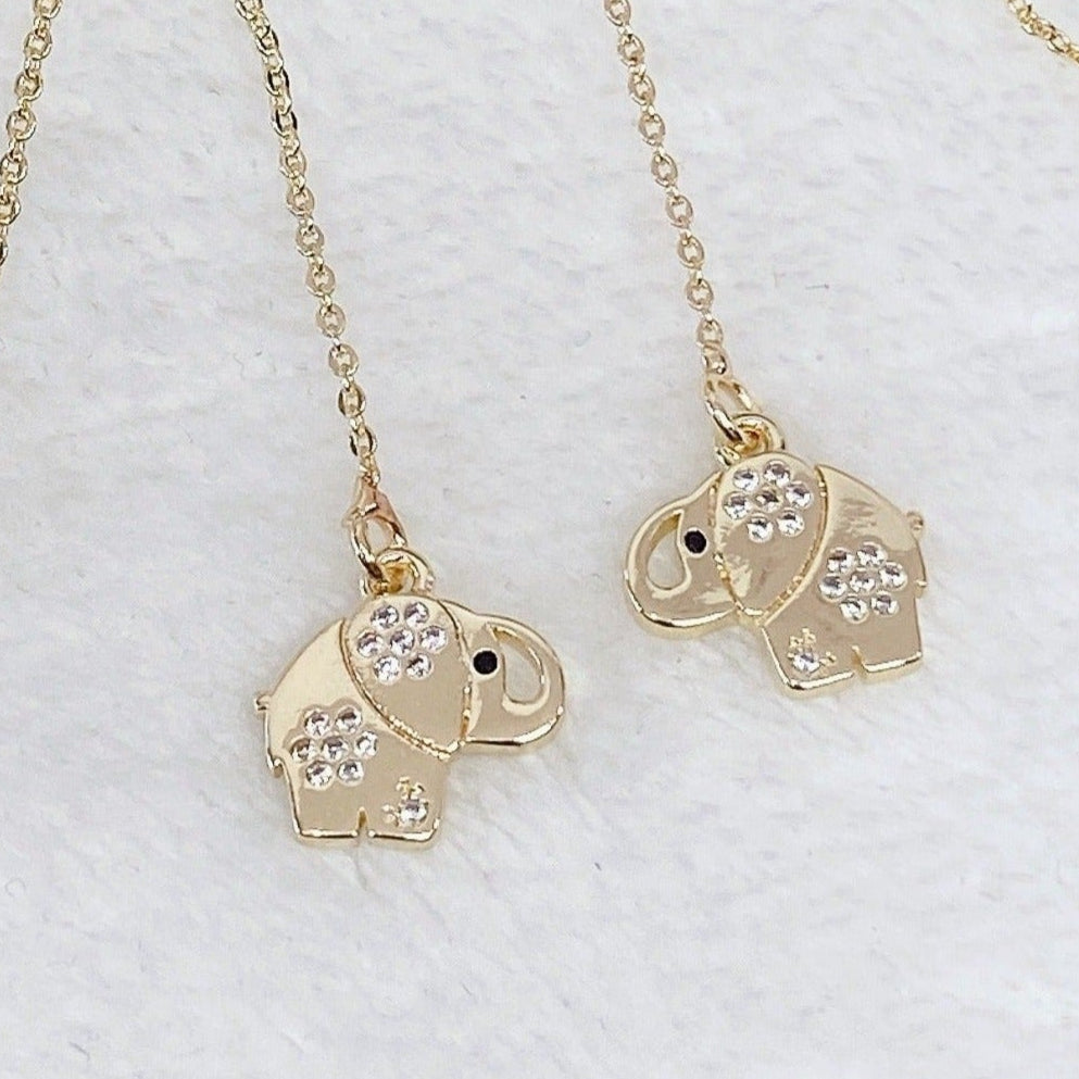 Arete de Chapa de Oro COA1232-2