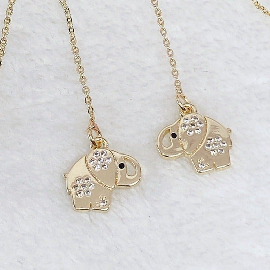 Arete de Chapa de Oro COA1232-2