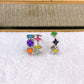 Arete de Chapa de Oro COA2869-2