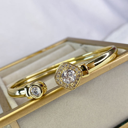 Pulsera de Chapa de Oro COP1404-6