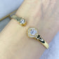Pulsera de Chapa de Oro COP1404-6