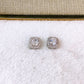 Arete de Chapa de Oro COA2867-1