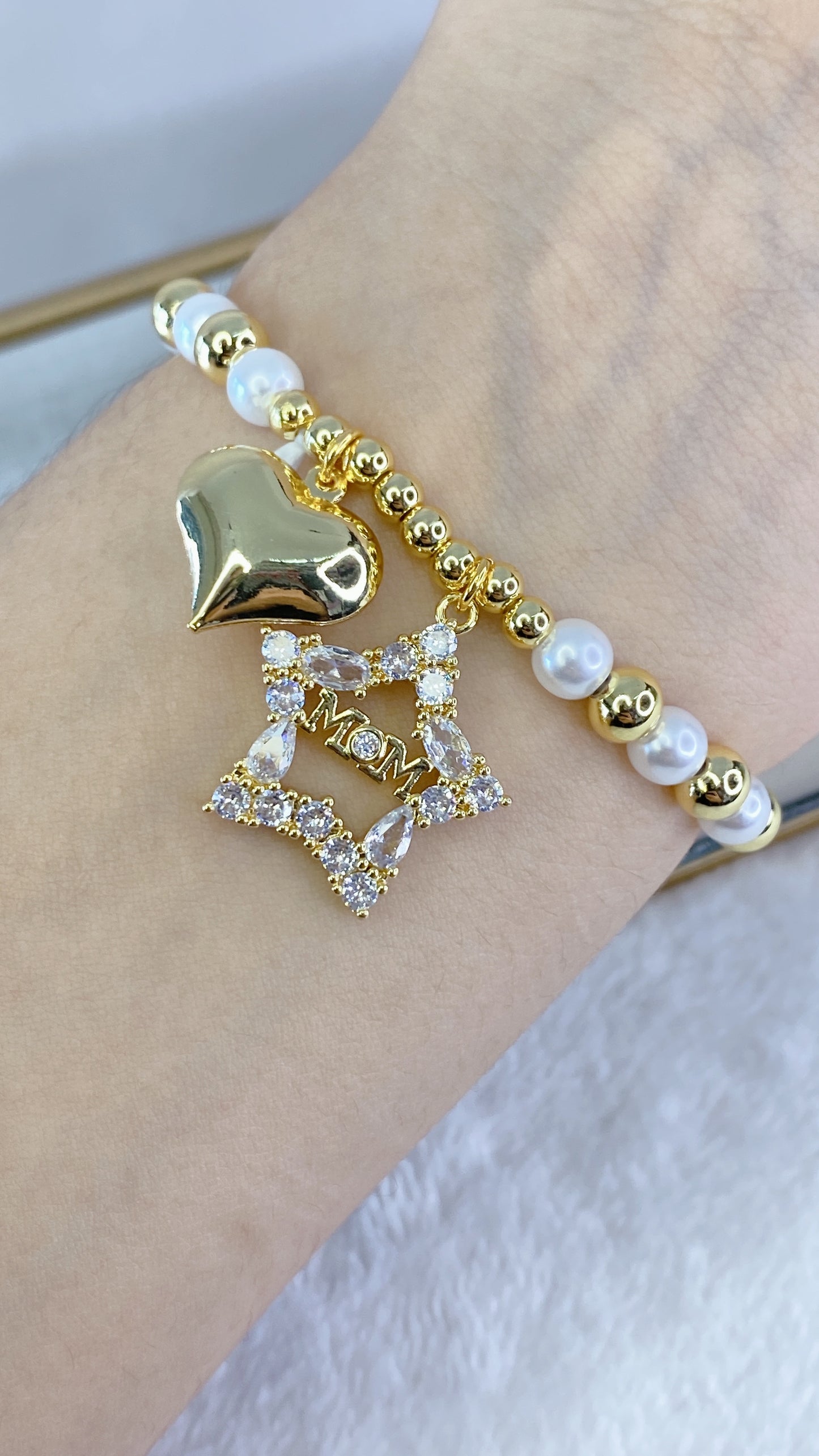 Pulsera de Chapa de Oro COP1437-1