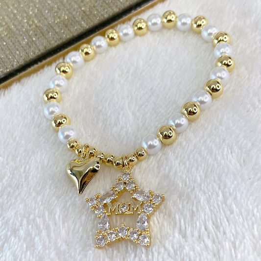 Pulsera de Chapa de Oro COP1435-1