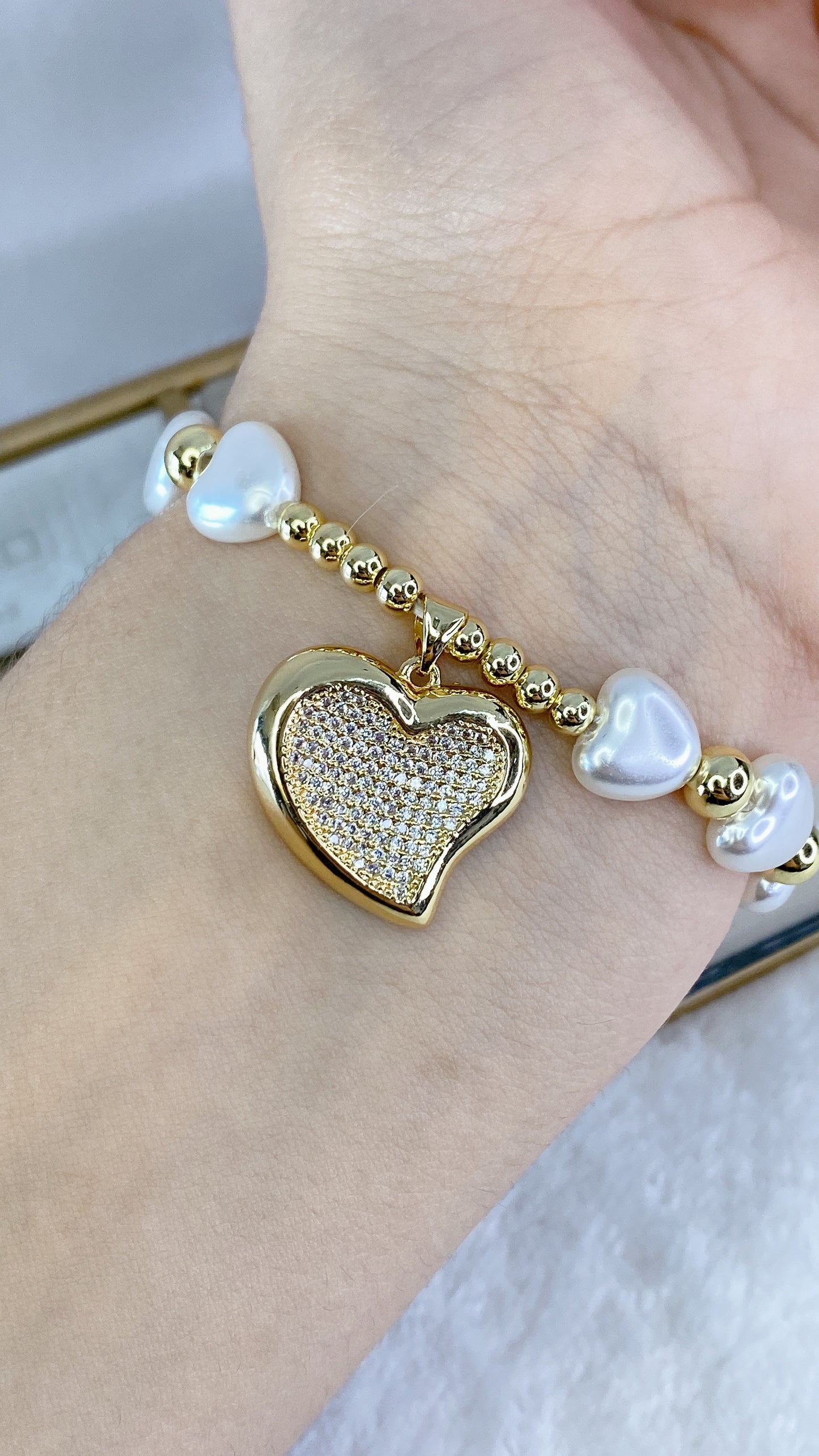 Pulsera de Chapa de Oro COP1422-1