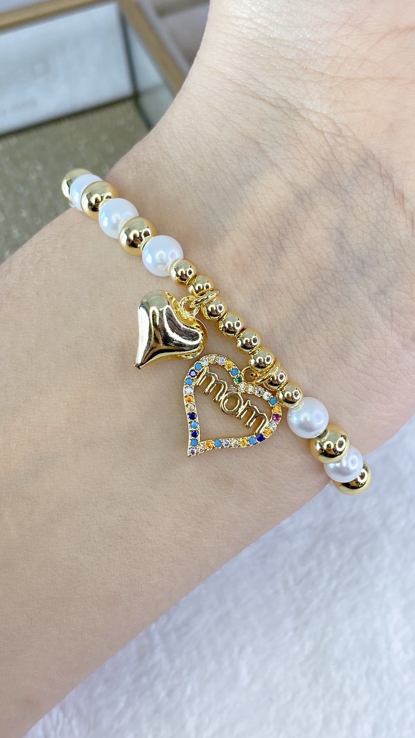 Pulsera de Chapa de Oro COP1436-1