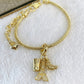 Pulsera de Chapa de Oro COP1426-1