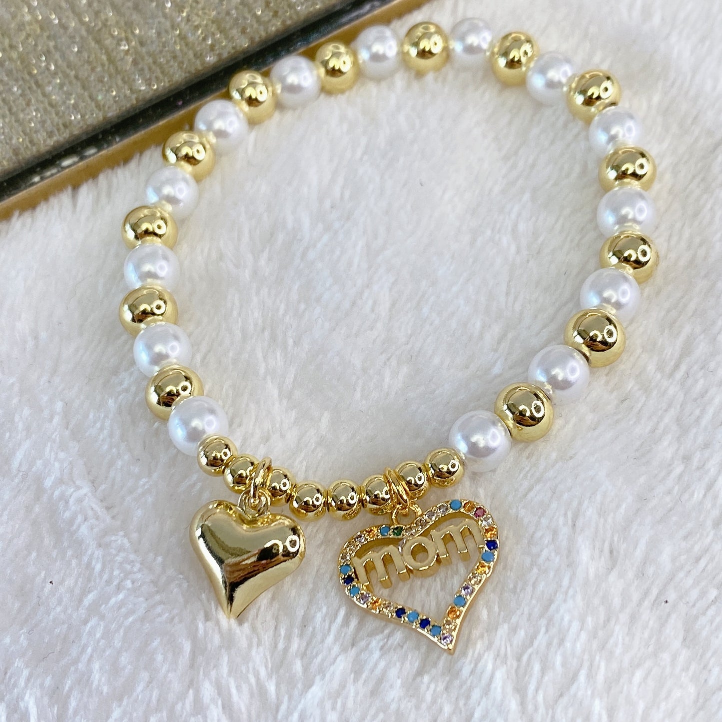 Pulsera de Chapa de Oro COP1436-1