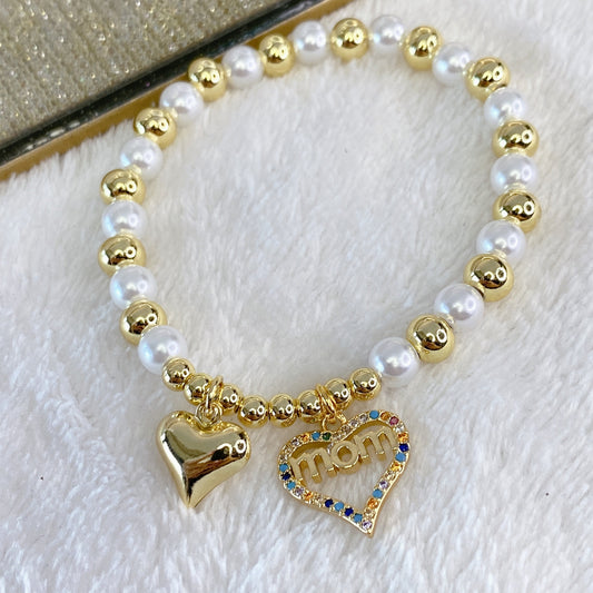 Pulsera de Chapa de Oro COP1436-1