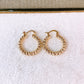 Arete de Oro Laminado 2.5 cm COA2849-7