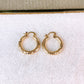 Arete de Oro Laminado 2.5 cm COA2849-8