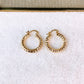 Arete de Oro Laminado 2.5 cm COA2849-10