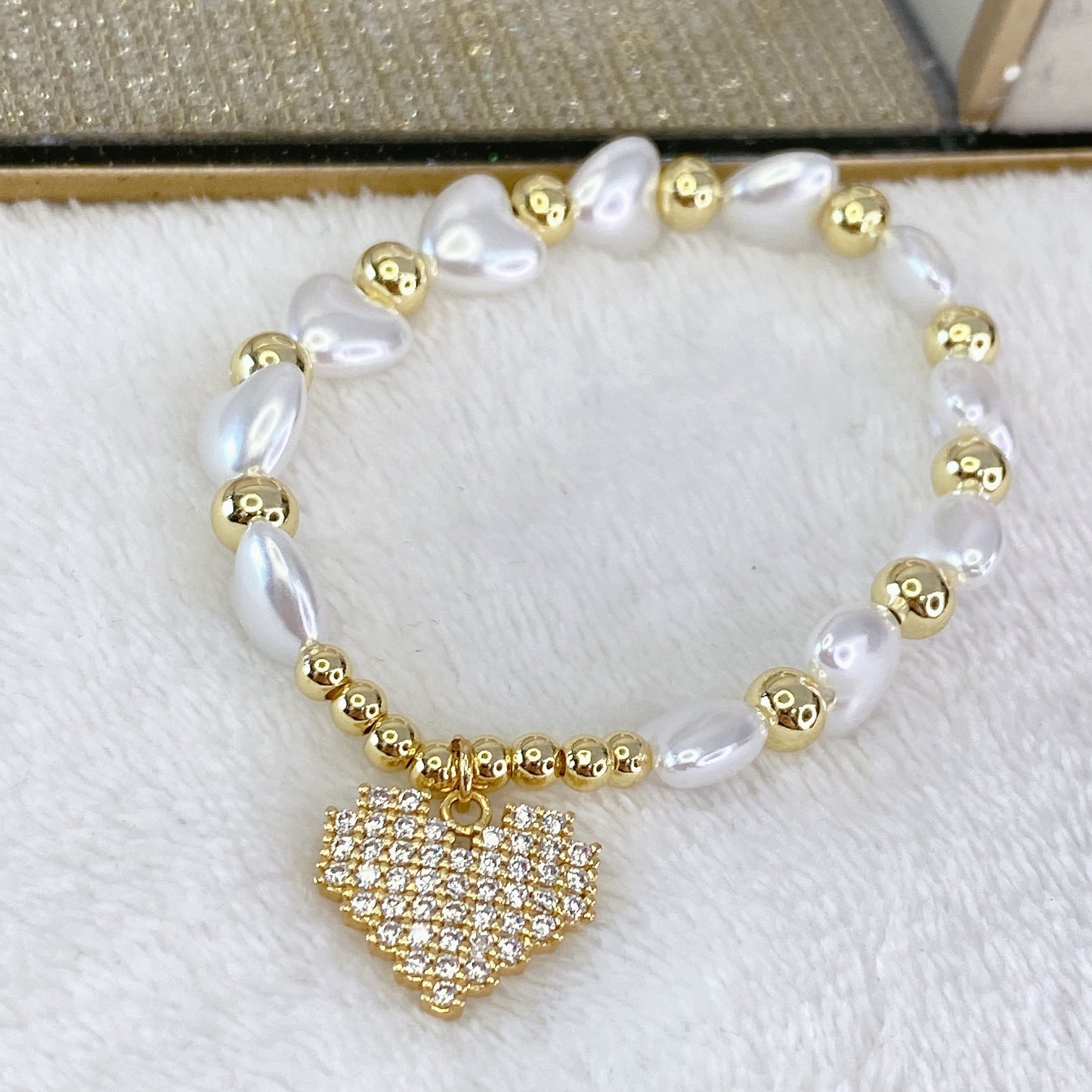 Pulsera de Chapa de Oro COP1423-1