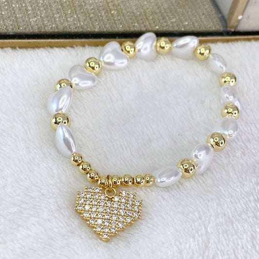 Pulsera de Chapa de Oro COP1423-1