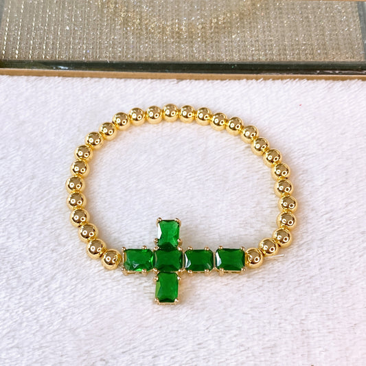 Pulsera de Chapa de Oro COP1720-5