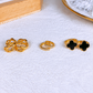 Set de Aretes de Oro Laminado COA2939-4