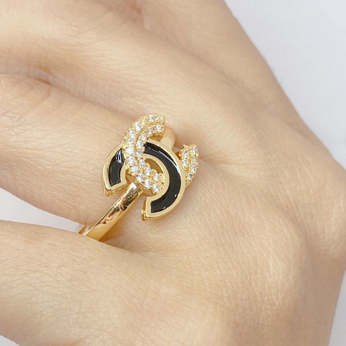 Anillo Chapa de Oro ACO865-9 TALLA #9