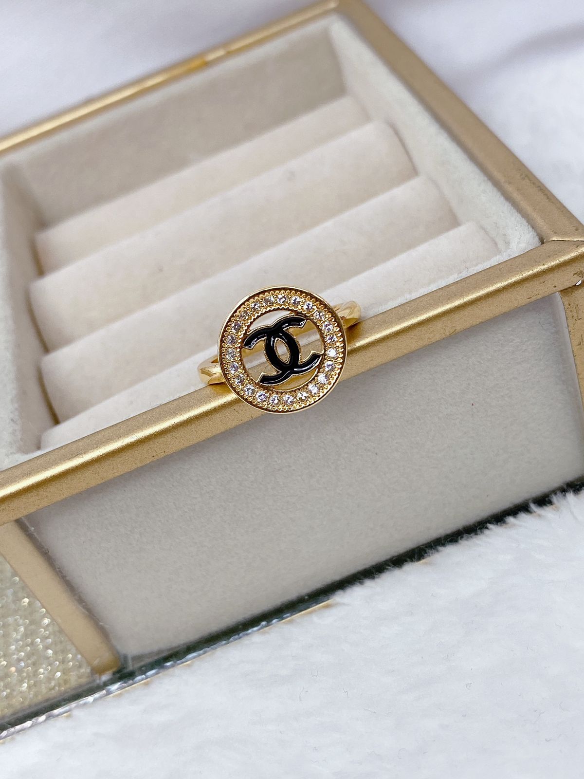Anillo Chapa de Oro ACO861-7 TALLA #7