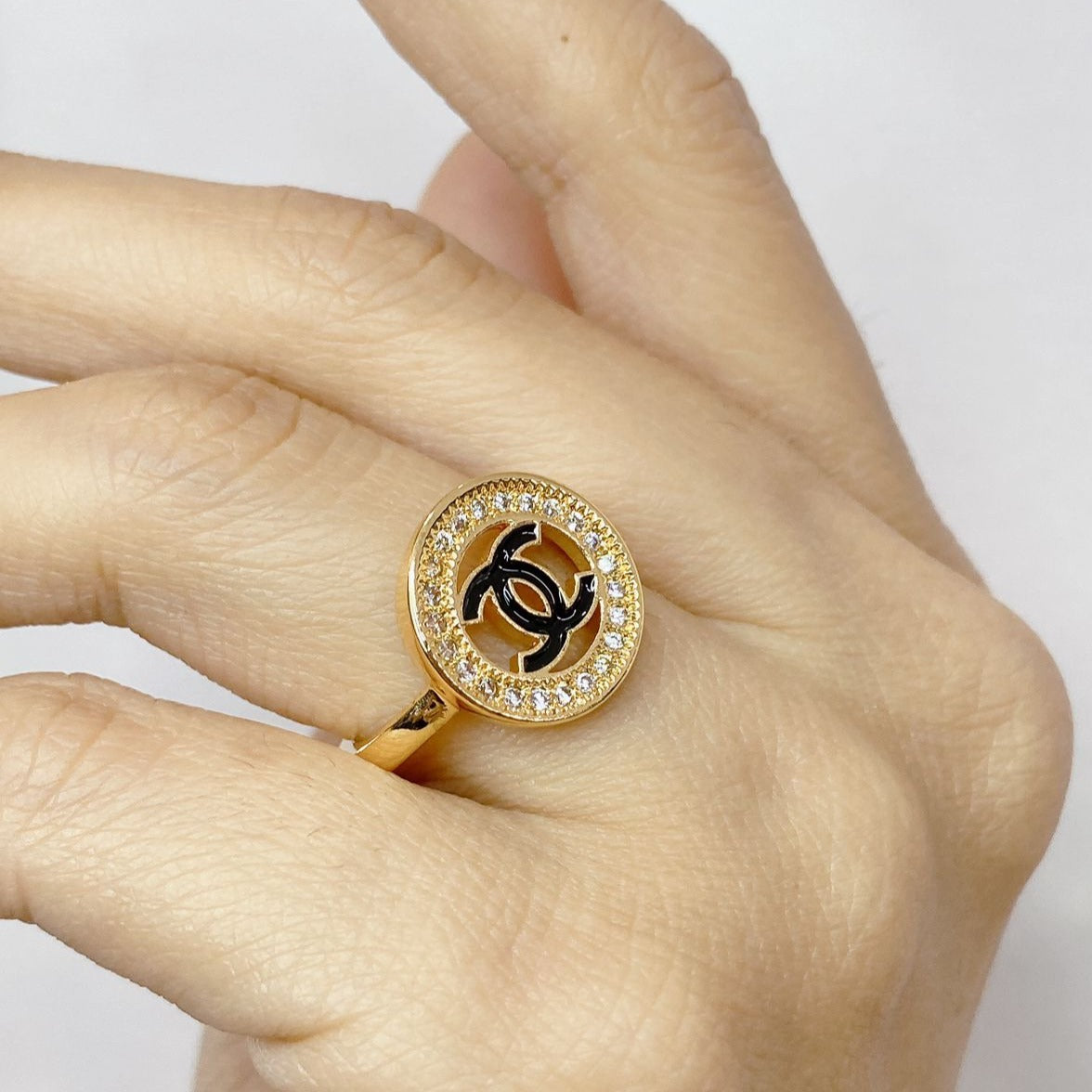 Anillo Chapa de Oro ACO861-9 TALLA #9