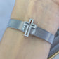Pulsera de Acero Inoxidable + Dije de Chapa de Oro PAI891-2