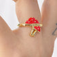 Anillo de Chapa de Oro Ajustable ACO1310-1