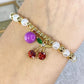 Pulsera Chapa de Oro COP1505-4