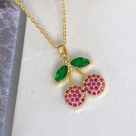 Collar Chapa de Oro CC2070-1
