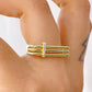 Anillo de Chapa de Oro Ajustable ACO1330-1