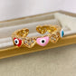Anillo de Chapa de Oro Ajustable ACO1336-1