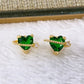Arete de Chapa de Oro COA1916-4