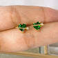 Arete de Chapa de Oro COA1916-4