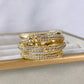 Anillo de Chapa de Oro Ajustable ACO1340-1