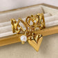 Anillo de Acero Inoxidable Ajustable RAI958-1