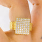 Anillo de Chapa de Oro Ajustable ACO1341-1