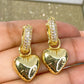 Arete de Chapa de Oro COA1925-1