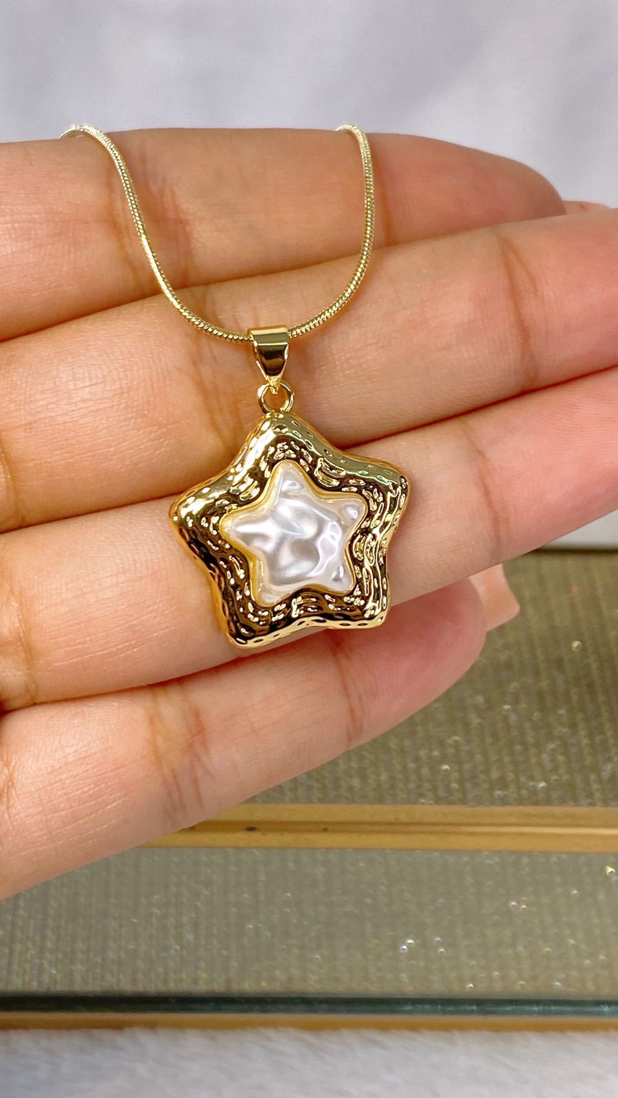 Collar de Chapa de Oro CC2248-1