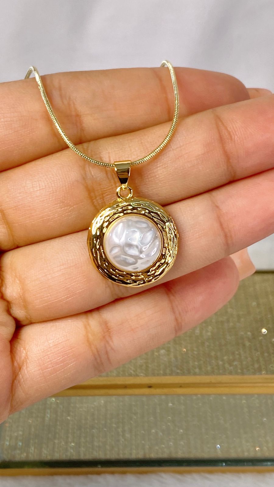 Collar de Chapa de Oro CC2248-2