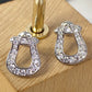 Arete de Chapa de Oro COA1932-2