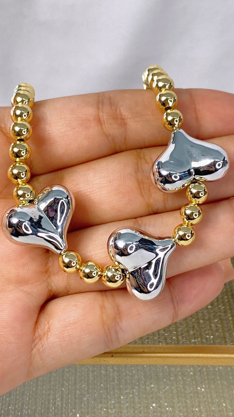 Collar de Chapa de Oro CC2110-1