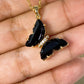 Collar de Acero Inoxidable y Dije de Chapa de Oro CAI3090-3