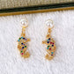 Arete Chapa de Oro COA1939-1