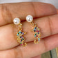 Arete Chapa de Oro COA1939-1