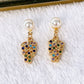 Arete Chapa de Oro COA1939-3