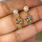 Arete Chapa de Oro COA1939-3
