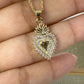 Collar de Chapa de Oro CC2118-1