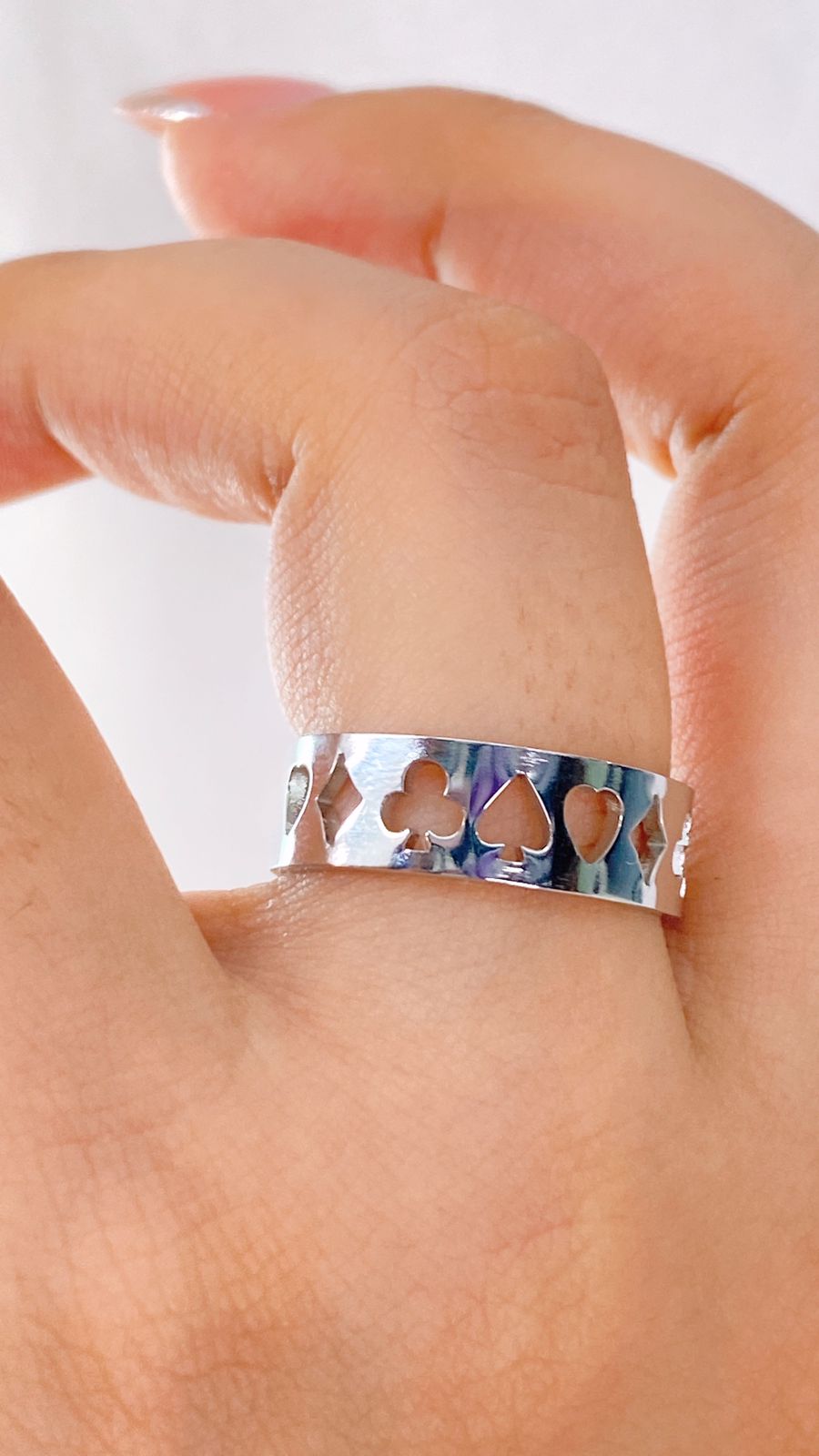 Anillo de Acero Inoxidable Ajustable RAI980-1