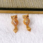 Arete de Chapa de Oro COA1949-1