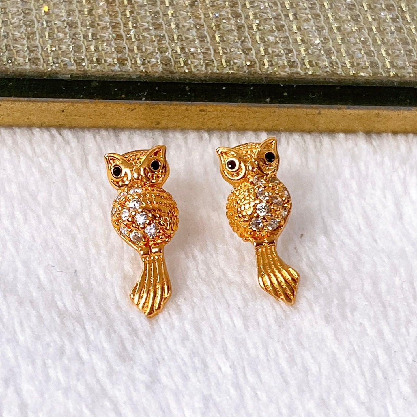 Arete de Chapa de Oro COA1949-1